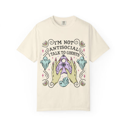 Ghostly Vibes Tee - I'm Not Antisocial