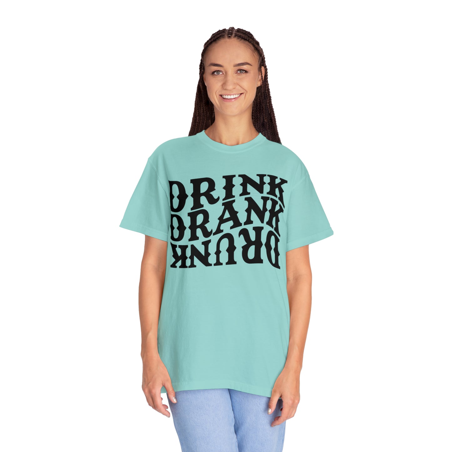 Drunk Unisex Garment-Dyed T-shirt