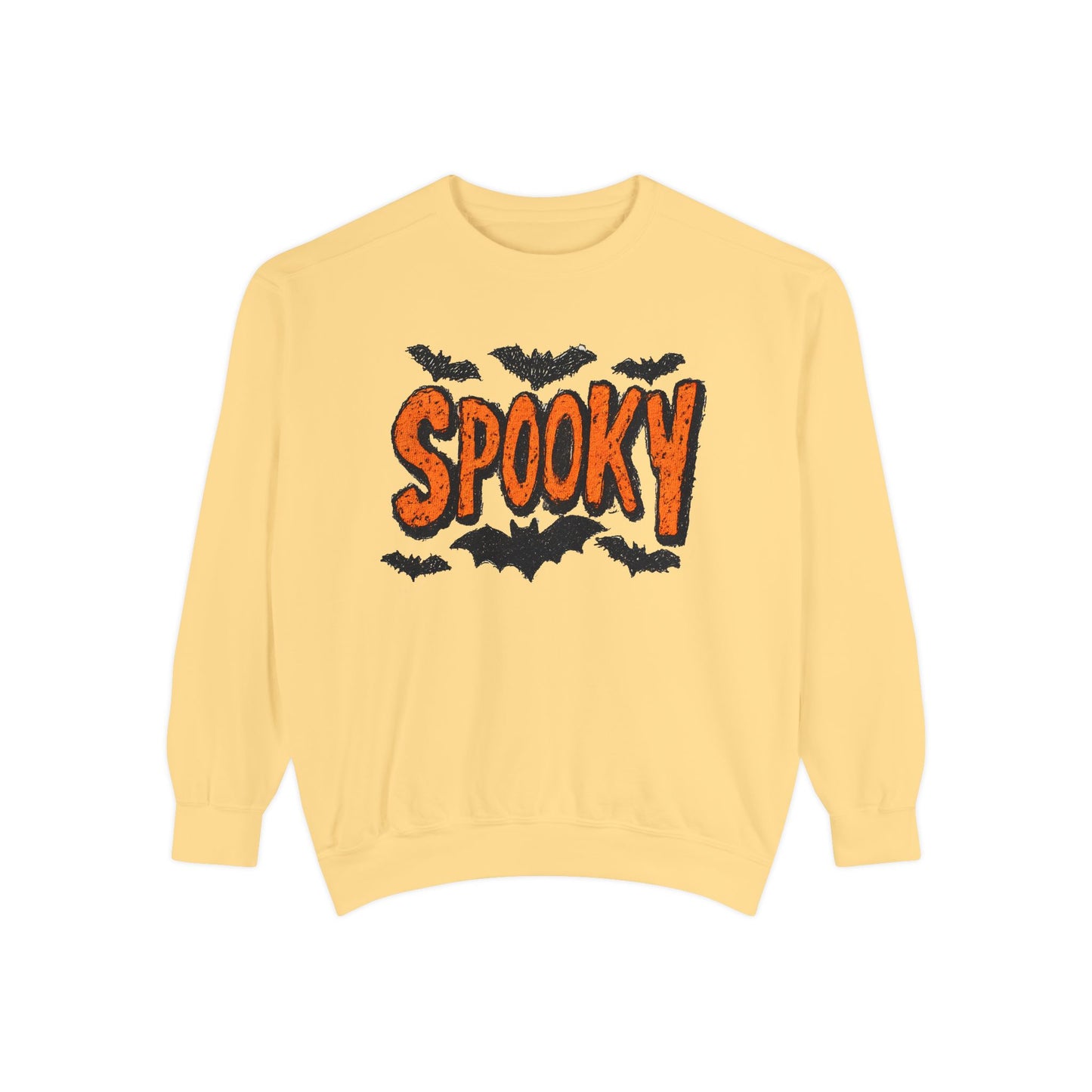 Spooky bats Unisex Garment-Dyed Sweatshirt