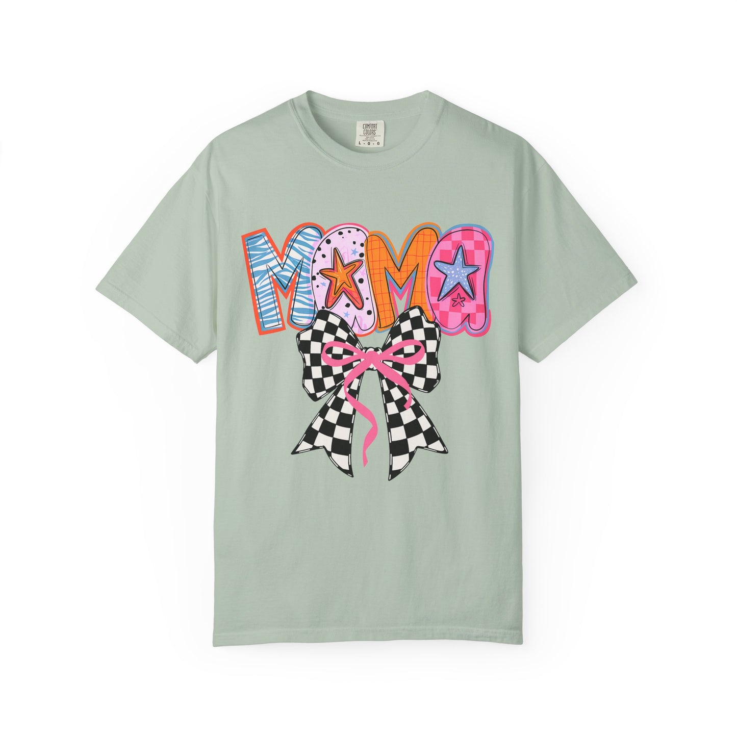 Vibrant Mom T-Shirt | Fun Gift for Mothers, Cute Family Outing Tee, Mother's Day Apparel, Colorful Graphic Shirt, Casual Everyday Wear