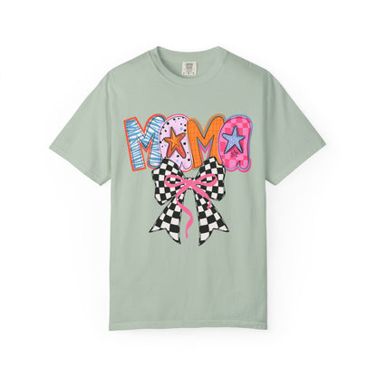 Vibrant Mom T-Shirt | Fun Gift for Mothers, Cute Family Outing Tee, Mother's Day Apparel, Colorful Graphic Shirt, Casual Everyday Wear