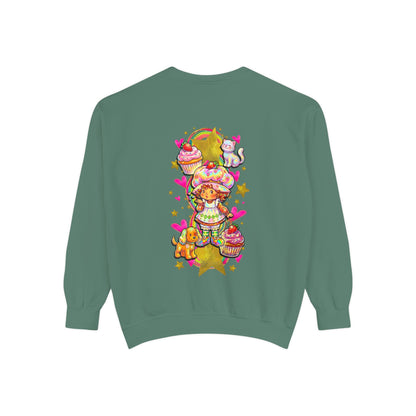 Strawberry Shortcake Sweatshirt — Vintage Cute Character Pullover
