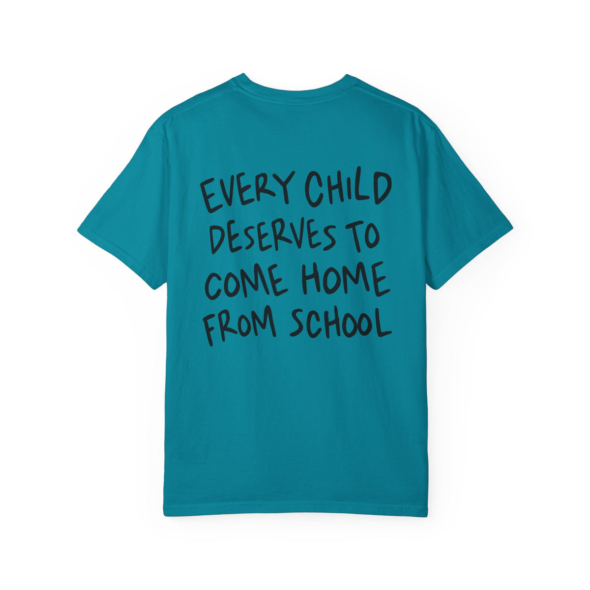 Every child back design Unisex Garment-Dyed T-shirt