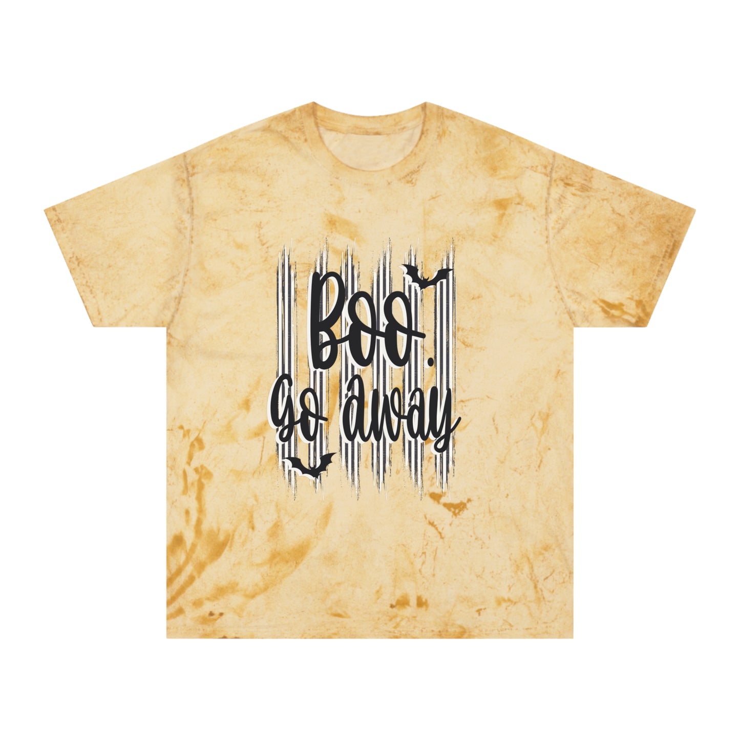 Boo go away Unisex Color Blast T-Shirt l'