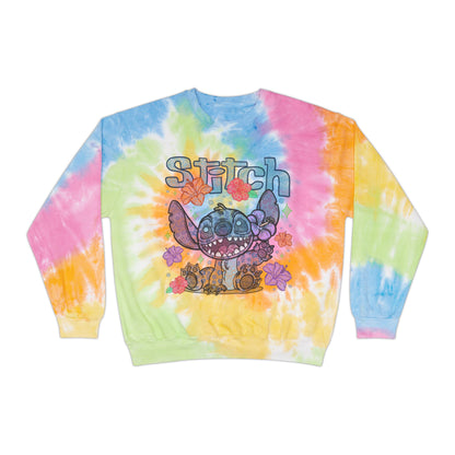 Stitch Tie-Dye Sweatshirt