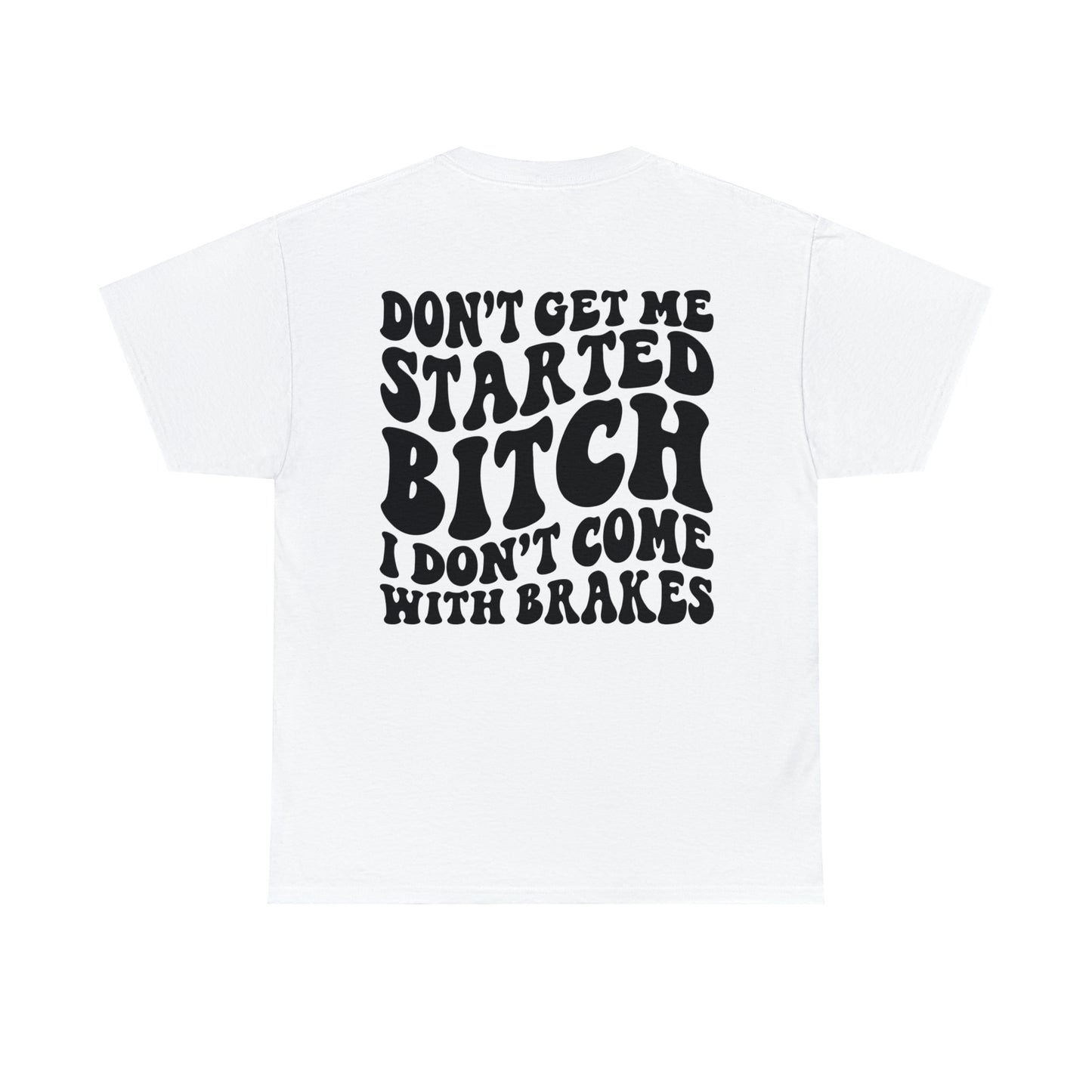 All gas no breaks Unisex Heavy Cotton Tee