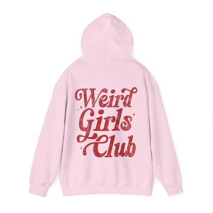 Weird Girls Club Unisex Hoodie - Cozy Sweatshirt for Feminists, Gifts for Her, Casual Wear, Group Events