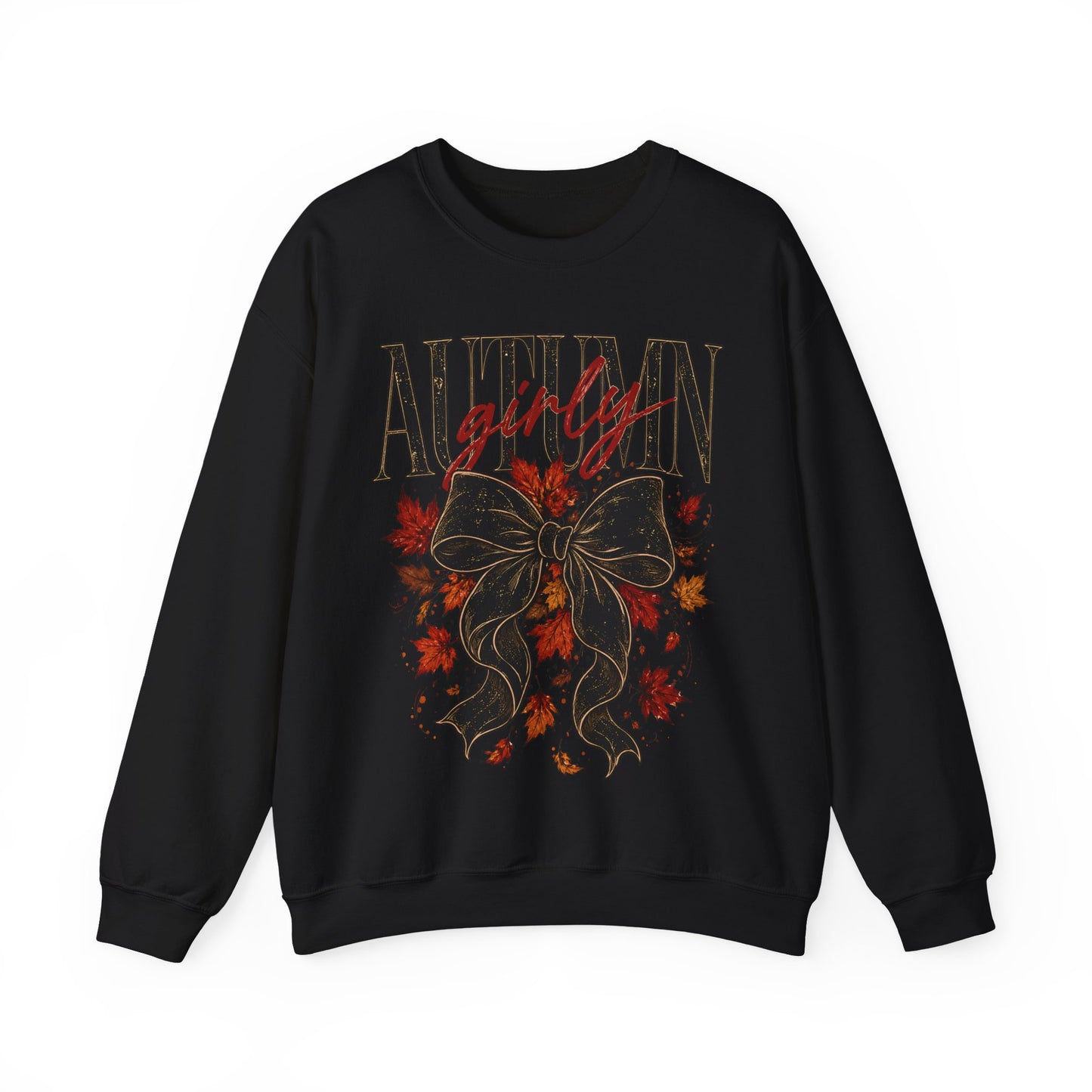 Autumn girly Unisex Heavy Blend™ Crewneck Sweatshirt