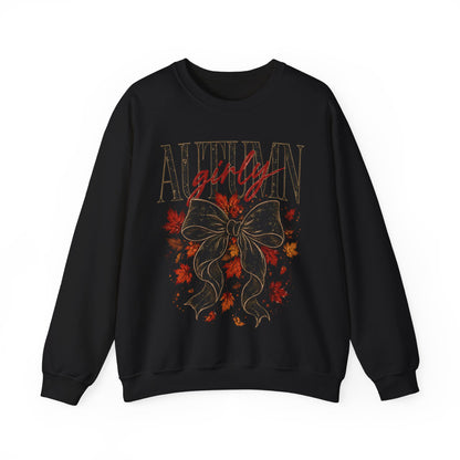 Autumn girly Unisex Heavy Blend™ Crewneck Sweatshirt