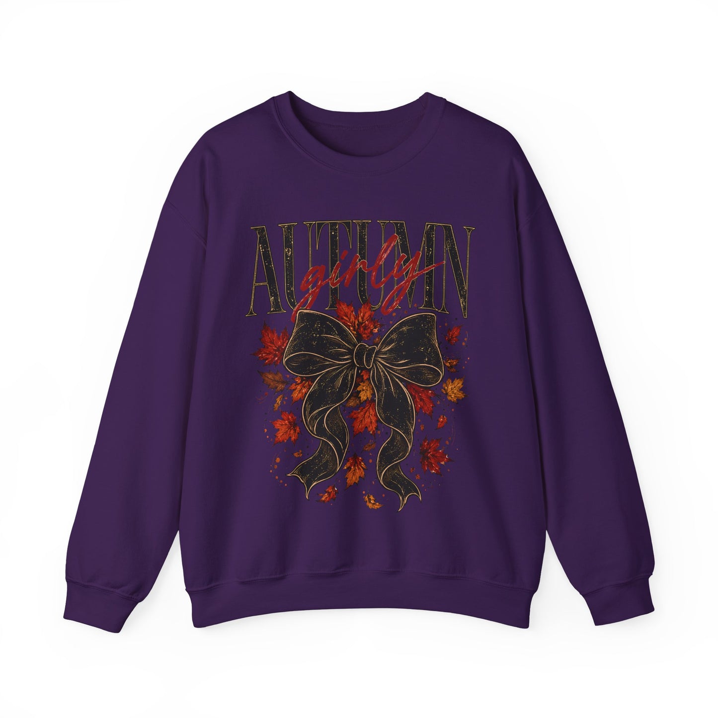 Autumn girly Unisex Heavy Blend™ Crewneck Sweatshirt