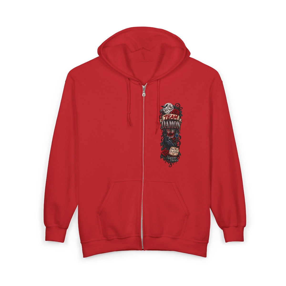 Team  Damon Unisex Heavy Blend™ Full Zip Hooded Sweatshirt
