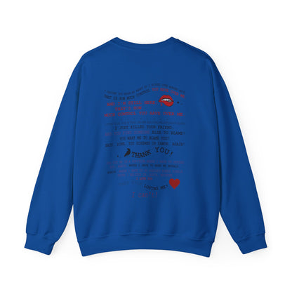 Delena toxic love club Crewneck Sweatshirt