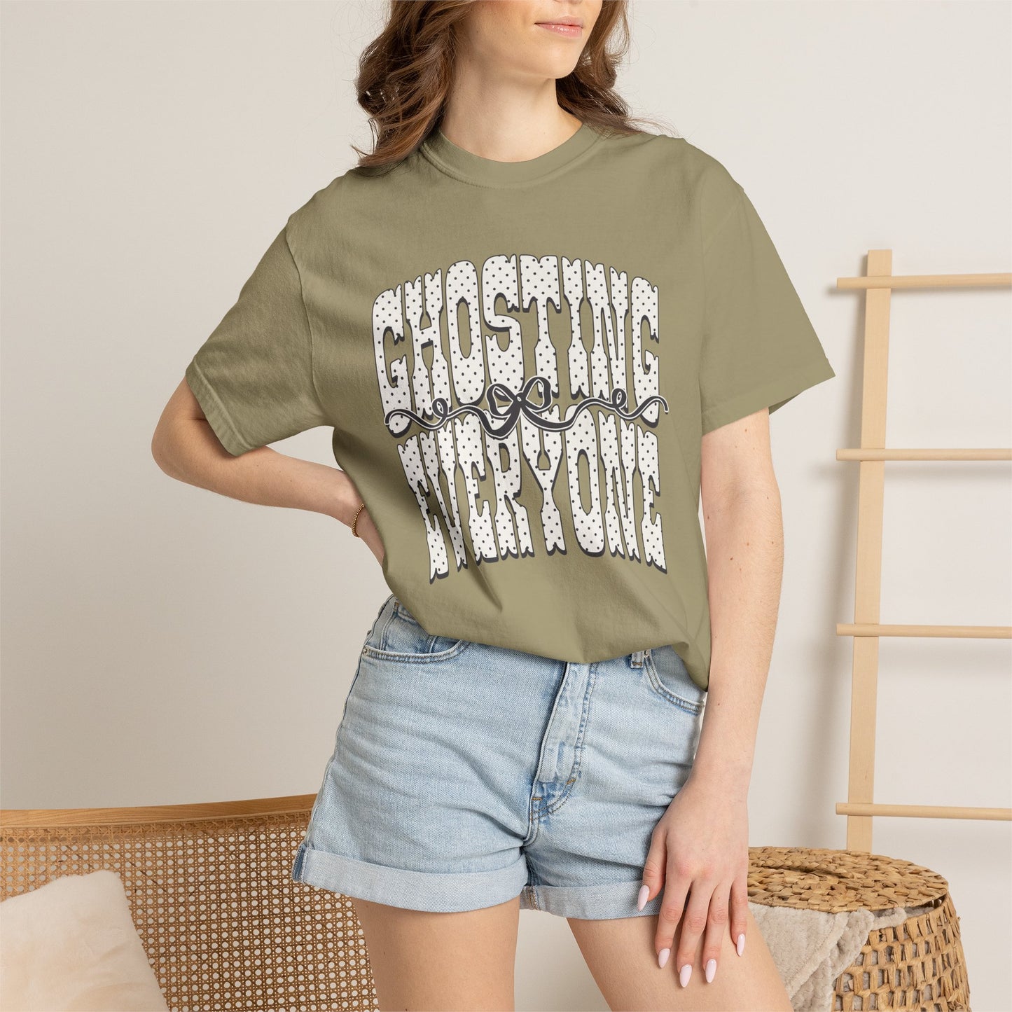 Ghosting everyone Unisex Garment-Dyed T-shirt