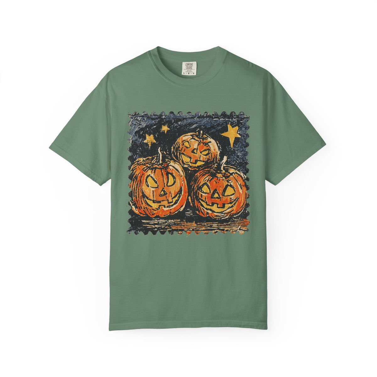 Midnight pumpkins Unisex Garment-Dyed T-shirt