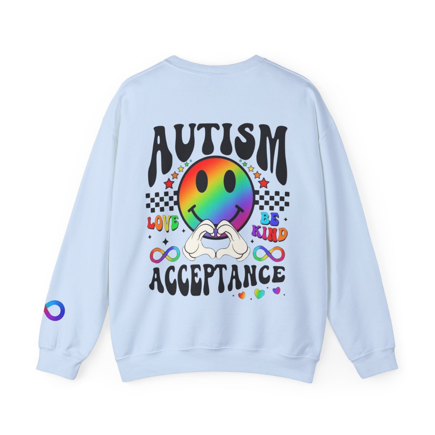 autism acceptance Unisex Heavy Blend™ Crewneck Sweatshirt