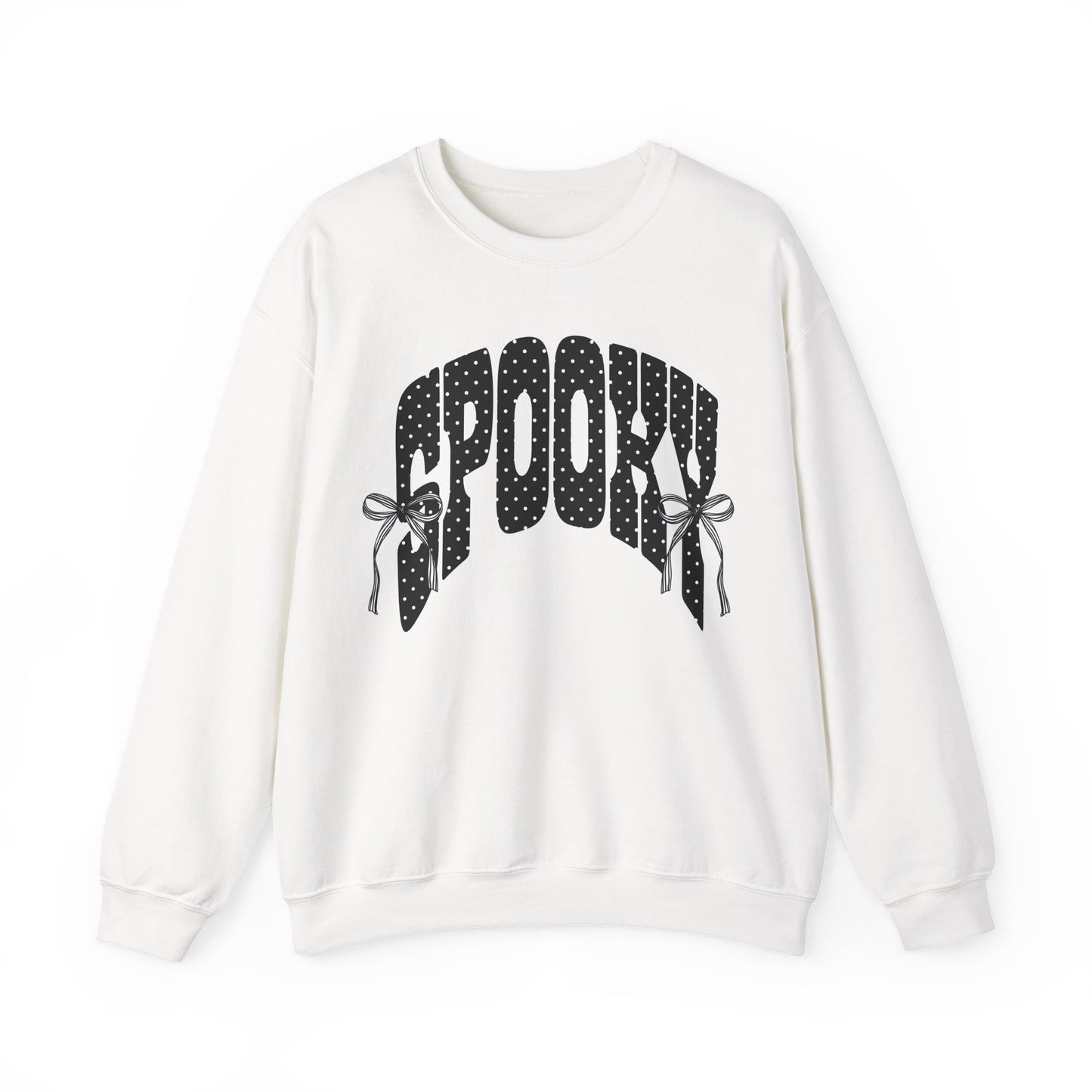 Bow spooky Unisex Heavy Blend™ Crewneck Sweatshirt
