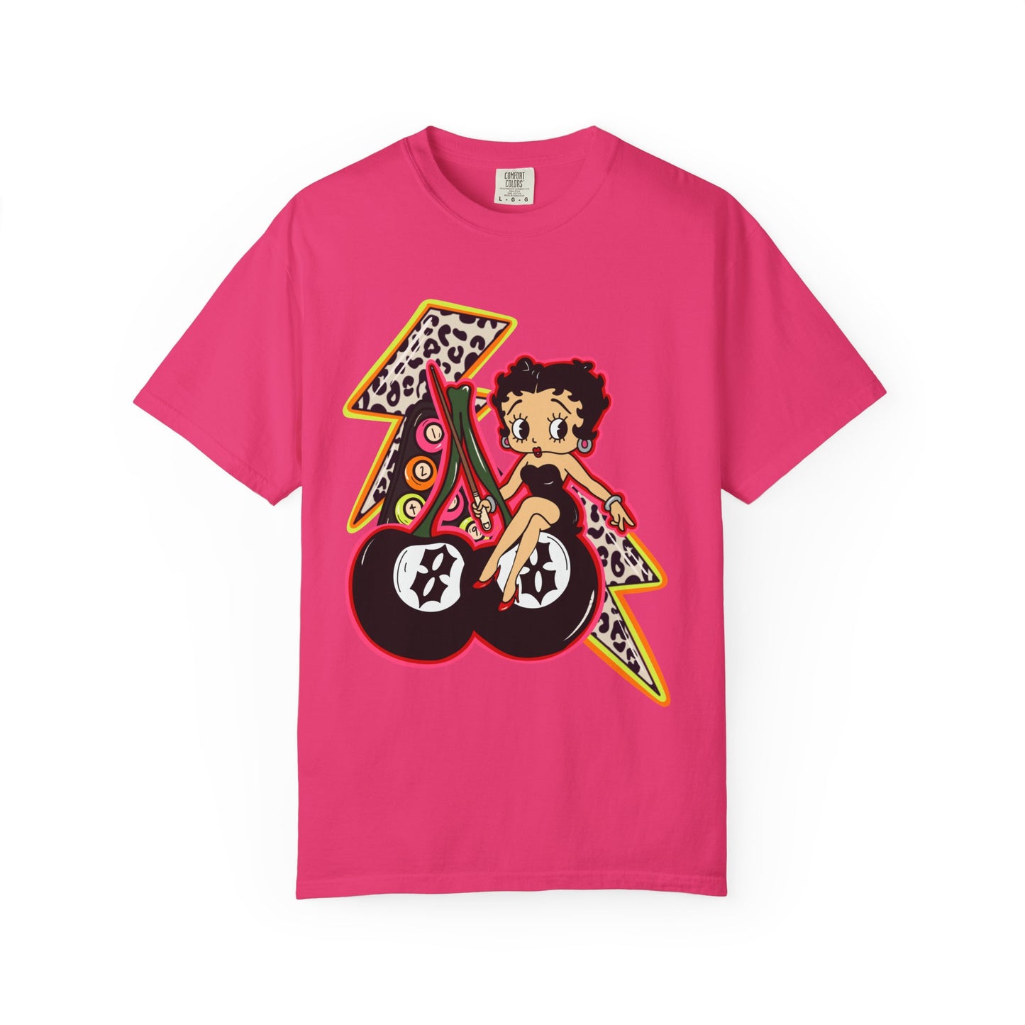 Betty Boop Retro Roller Lightning Tee