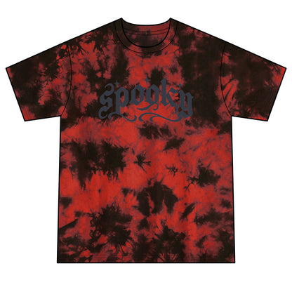 Spooky Unisex Crystal Tie-Dye Tee