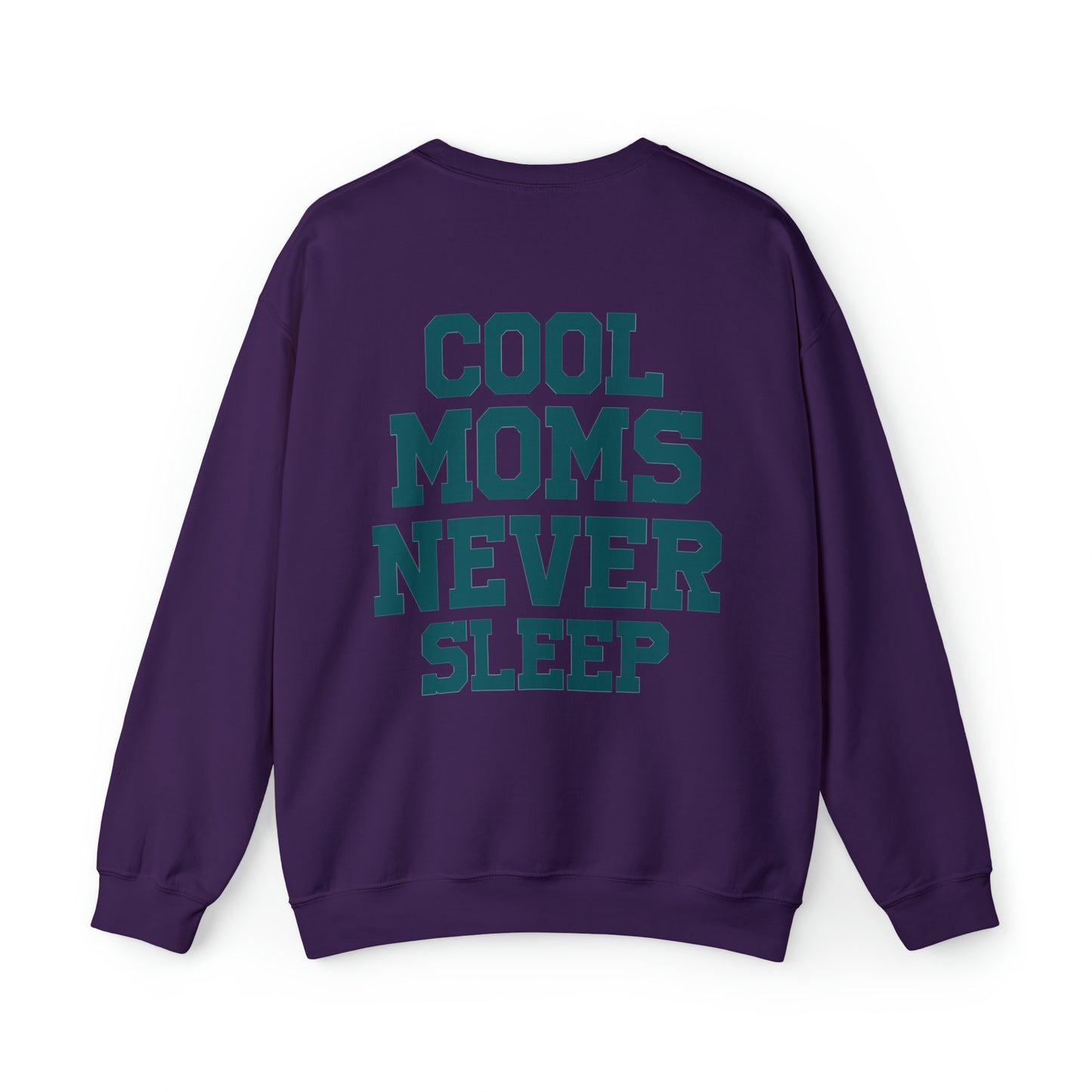 Cool moms don’t sleep Unisex Heavy Blend™ Crewneck Sweatshirt