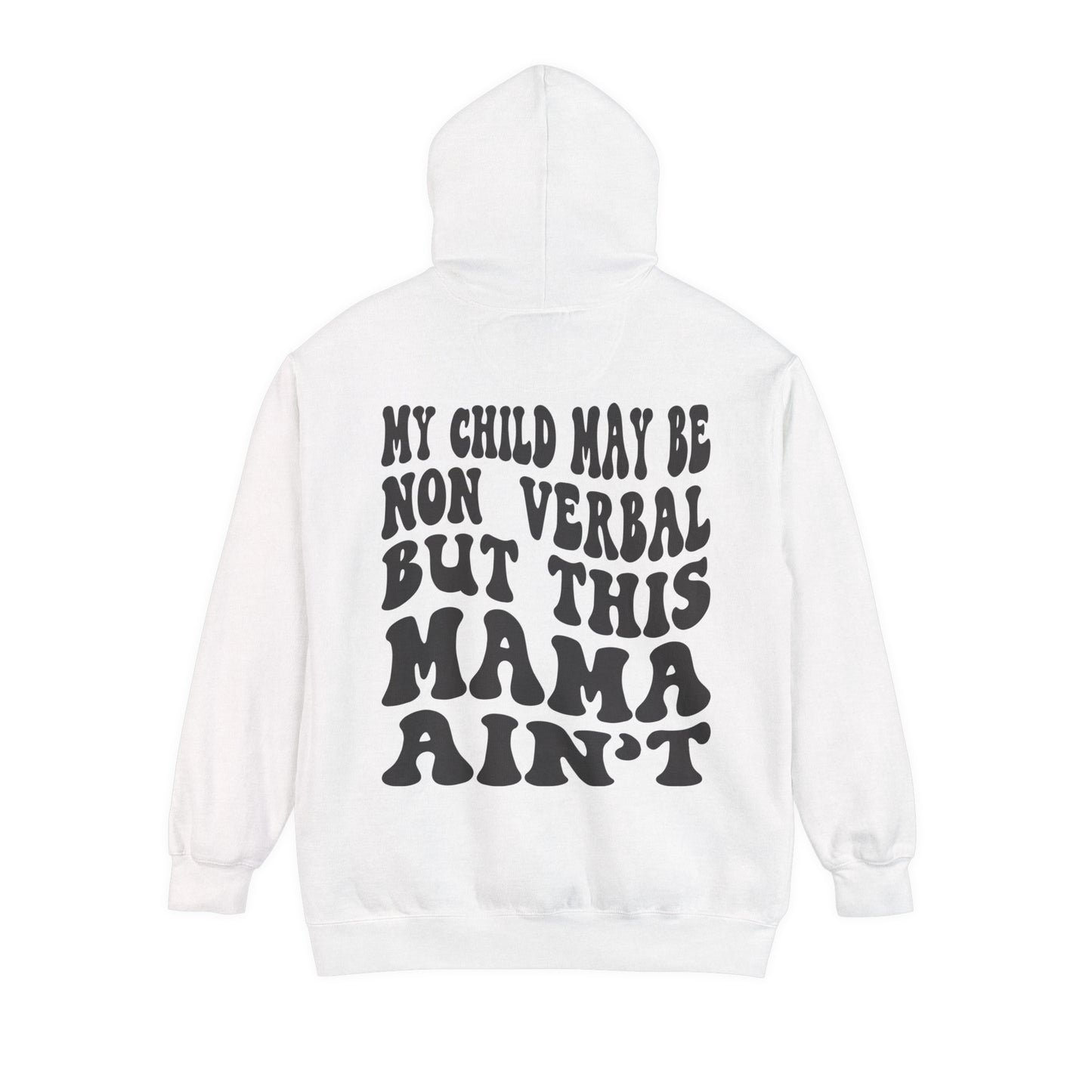 I’m very verbal Unisex Garment-Dyed Hoodie