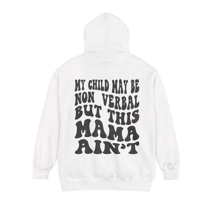 I’m very verbal Unisex Garment-Dyed Hoodie