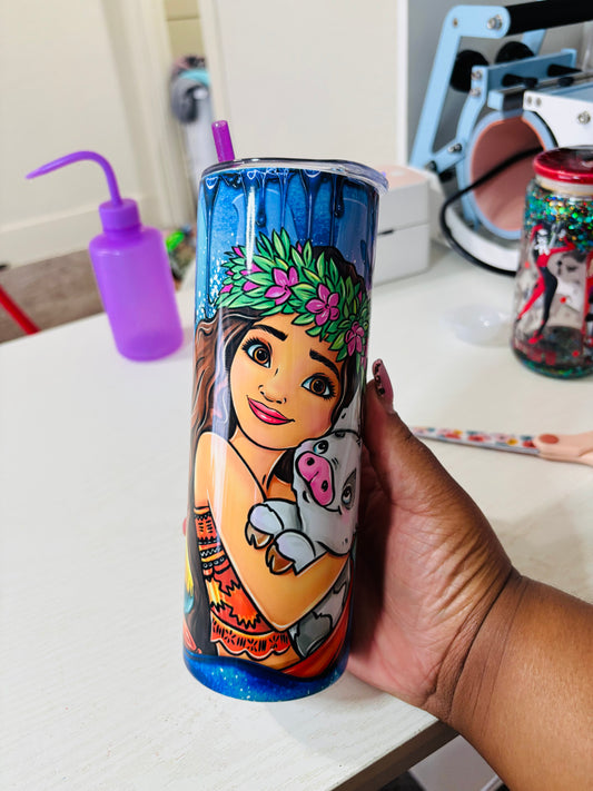 Moana 20oz tumbler