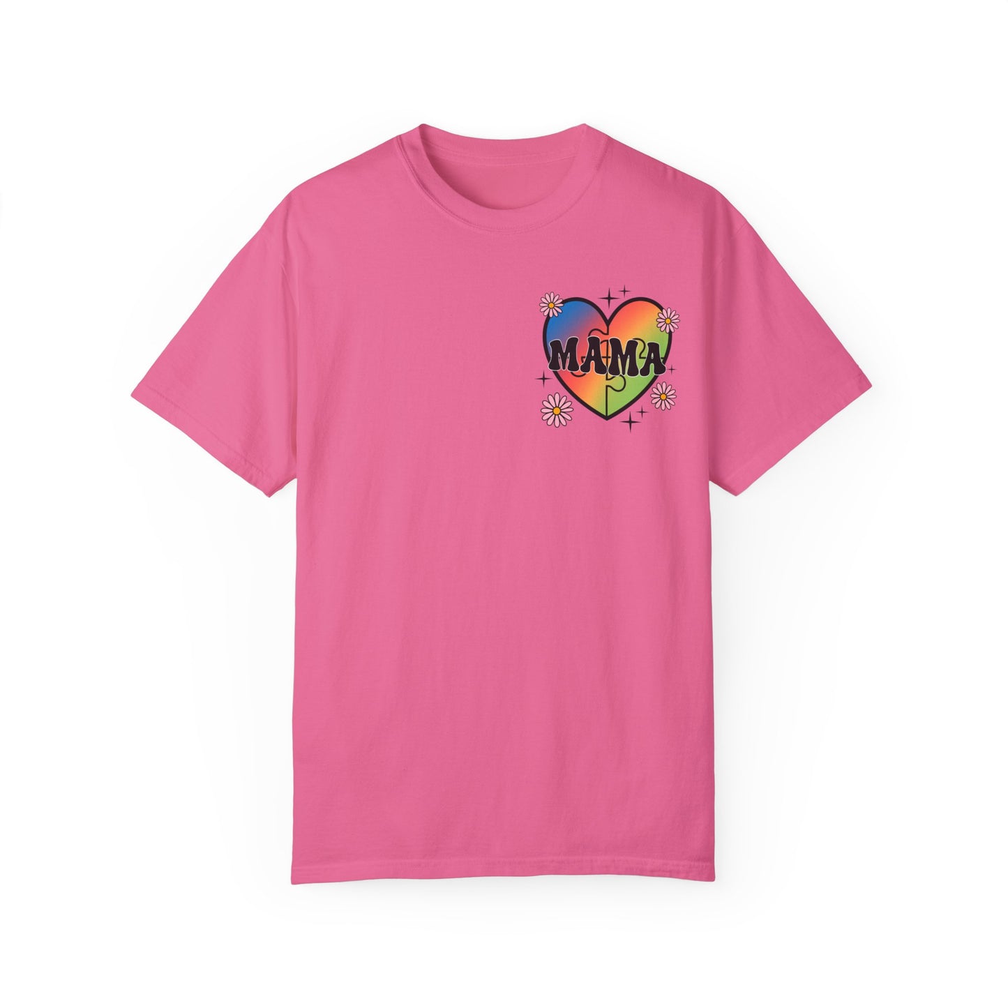 Somebody's proud autism mama Unisex Garment-Dyed T-shirt