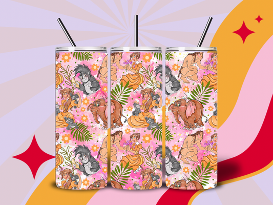 Tarzan and friends 20oz tumbler