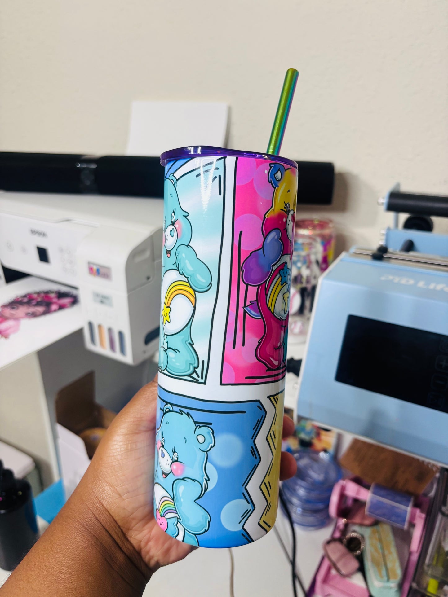 Cute care bears 20 tumbler