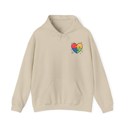 love doesn't need words Unisex Heavy Blend™ Hooded Sweatshirt