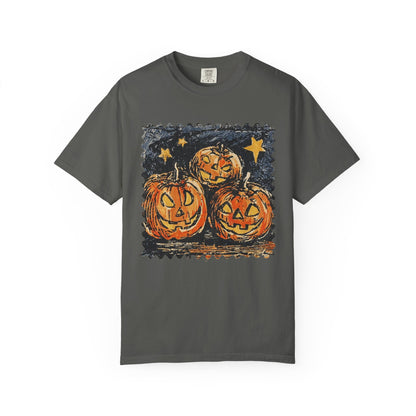 Midnight pumpkins Unisex Garment-Dyed T-shirt