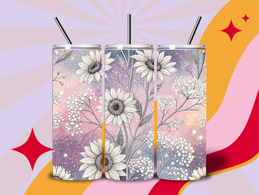 Stardust Sunflower 40oz Tumbler