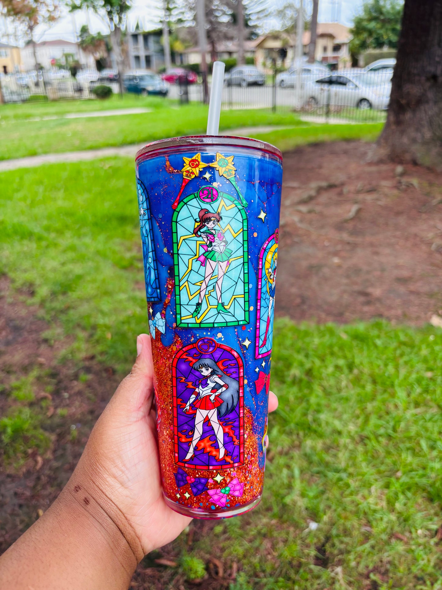 Sailor moon dual drip tumbler