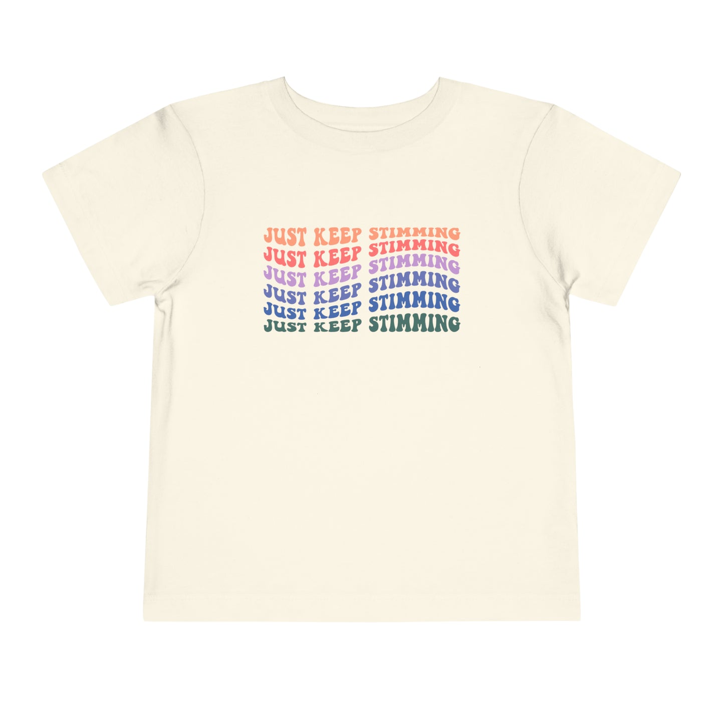 just keep stimming Toddler Short Sleeve Tee