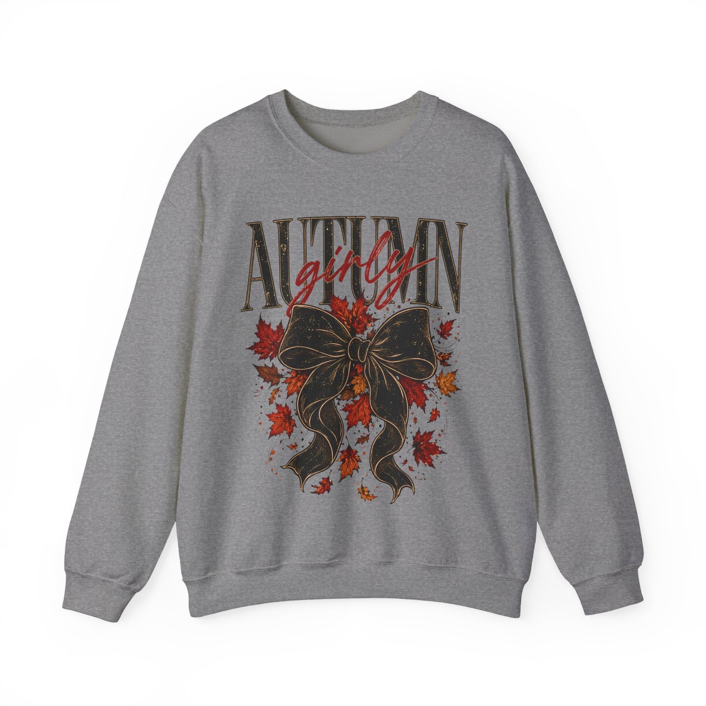 Autumn girly Unisex Heavy Blend™ Crewneck Sweatshirt