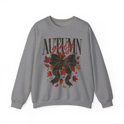 Autumn girly Unisex Heavy Blend™ Crewneck Sweatshirt