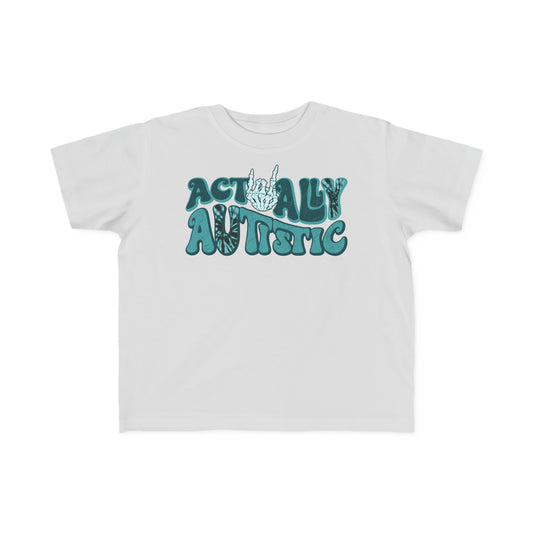 Actually autistic Toddler's Fine Jersey Tee