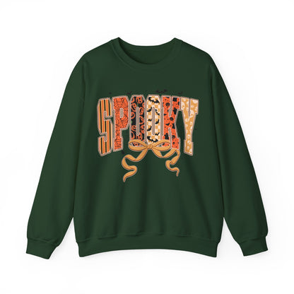 Spooky Halloween Crewneck Sweatshirt