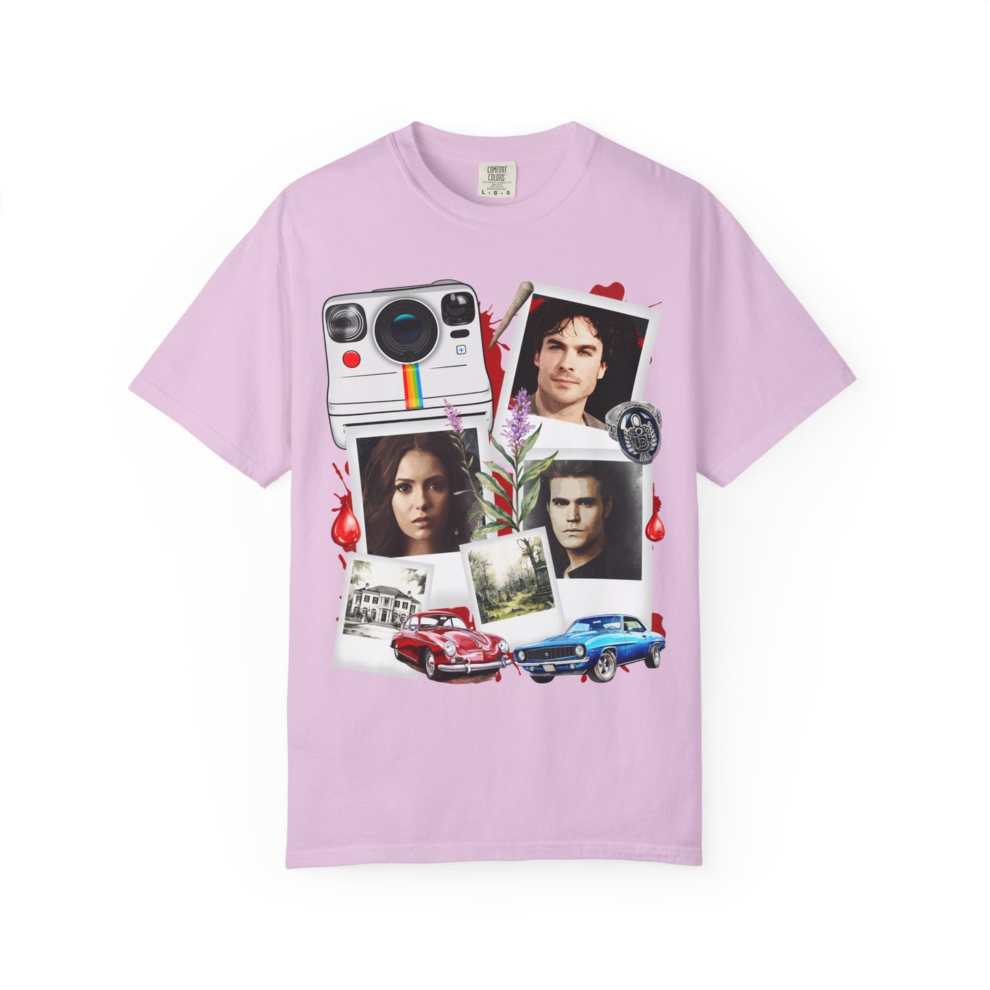 Vampire diaries Photo Collage T-Shirt