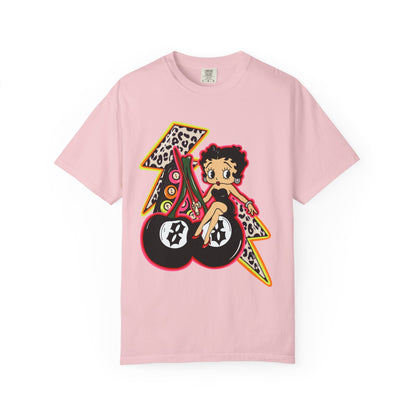 Betty Boop Retro Roller Lightning Tee