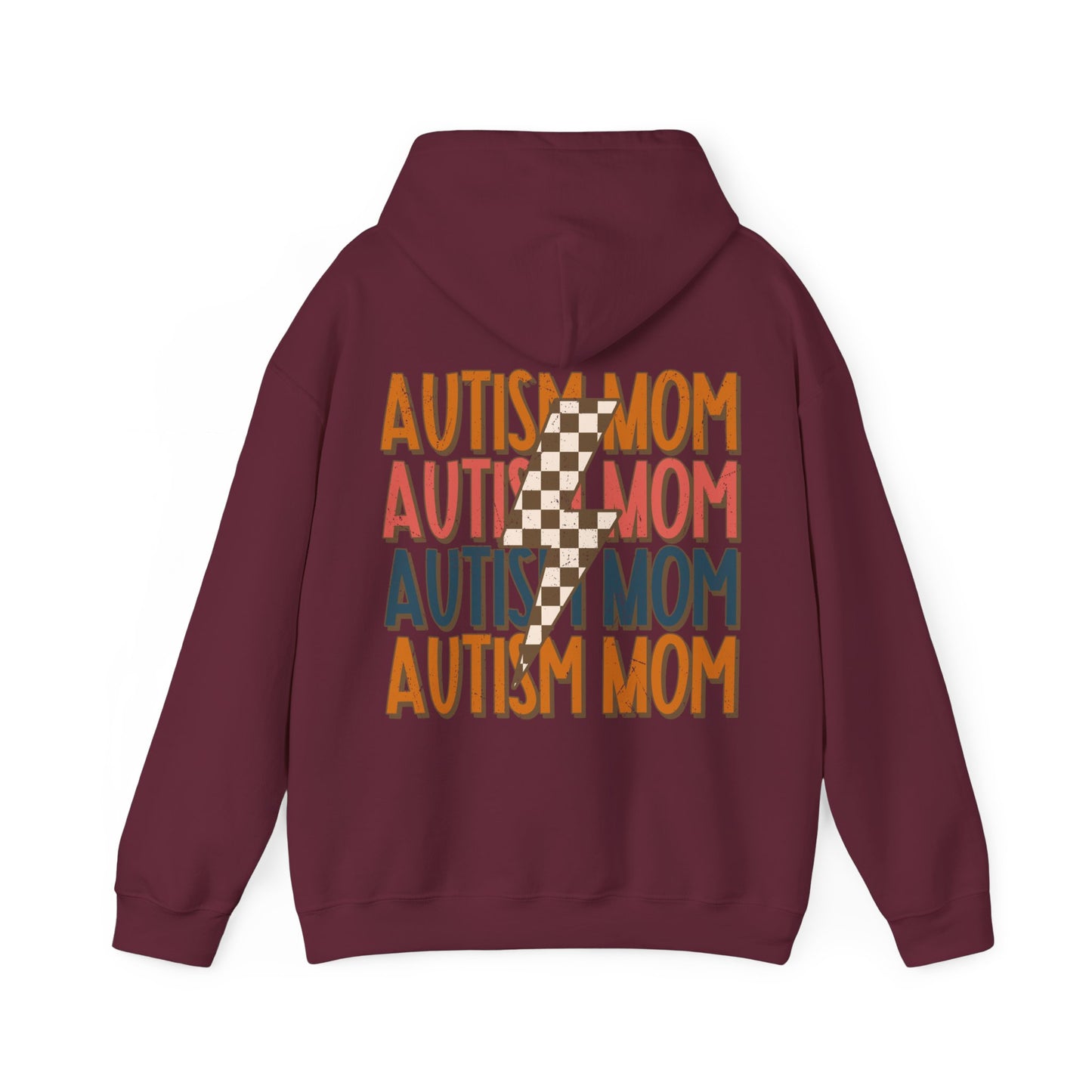 autism mom Unisex Heavy Blend™ Hooded Sweatshirt