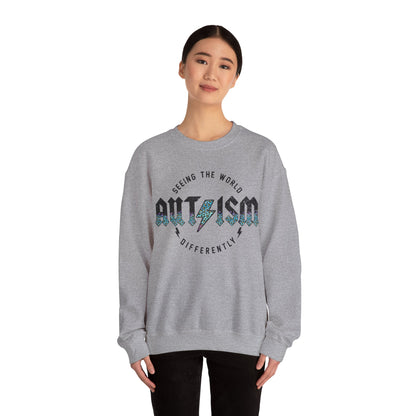 seeing the world differently Unisex Heavy Blend™ Crewneck Sweatshirt