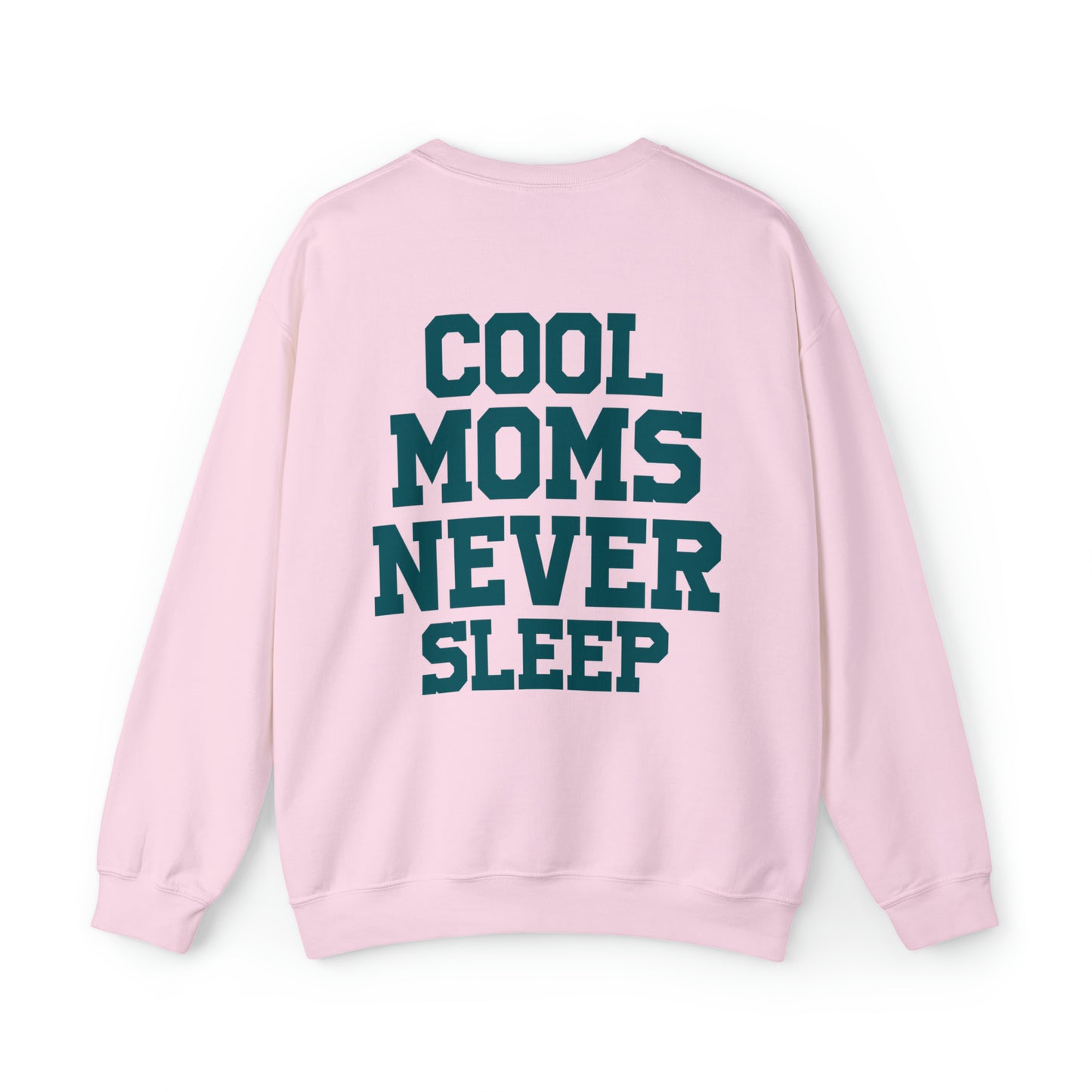 Cool moms don’t sleep Unisex Heavy Blend™ Crewneck Sweatshirt