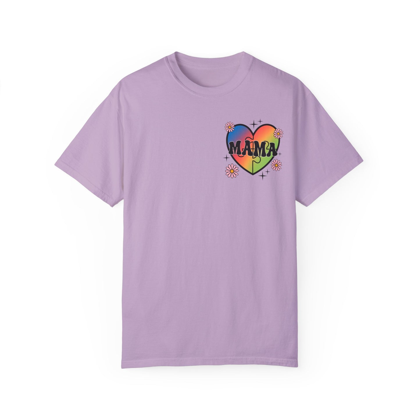 Somebody's proud autism mama Unisex Garment-Dyed T-shirt