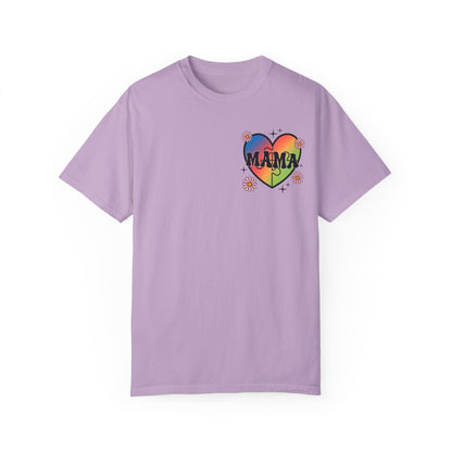 Somebody's proud autism mama Unisex Garment-Dyed T-shirt