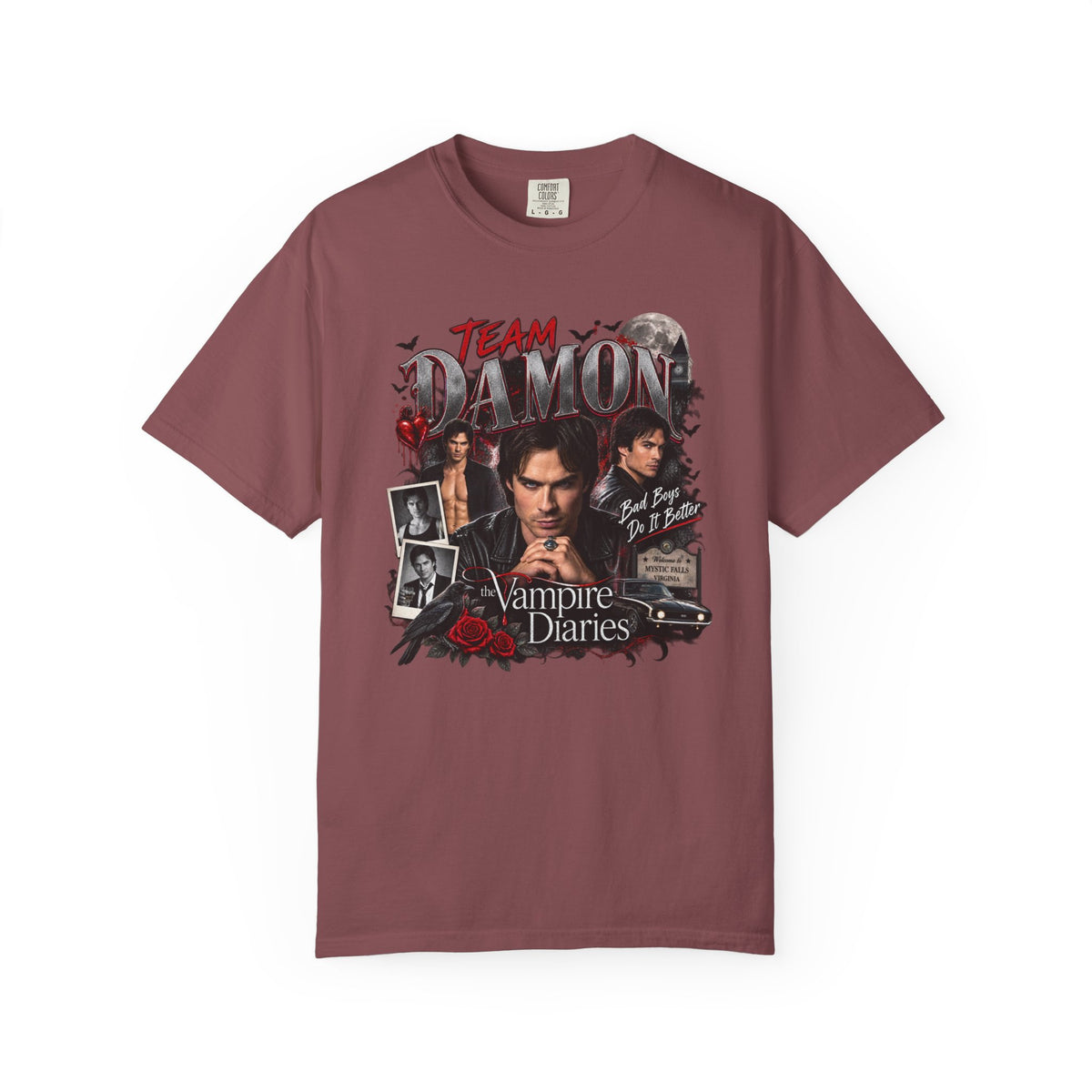 Team Damon Unisex Garment-Dyed T-shirt