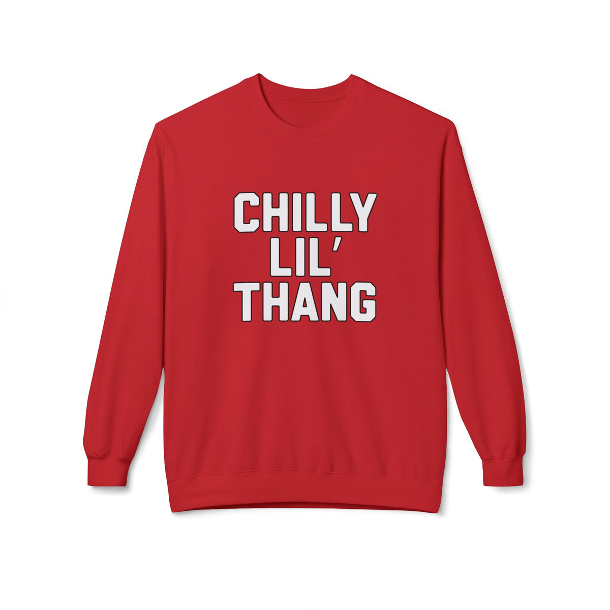 Chilly lil thang Unisex Midweight Softstyle Fleece Crewneck Sweatshirt