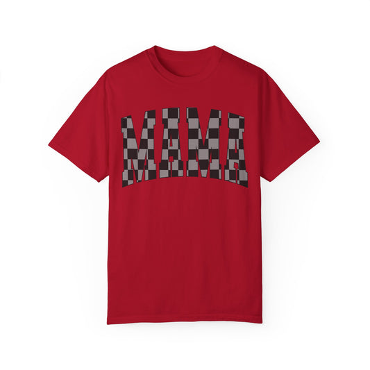 checkered mama Unisex Garment-Dyed T-shirt