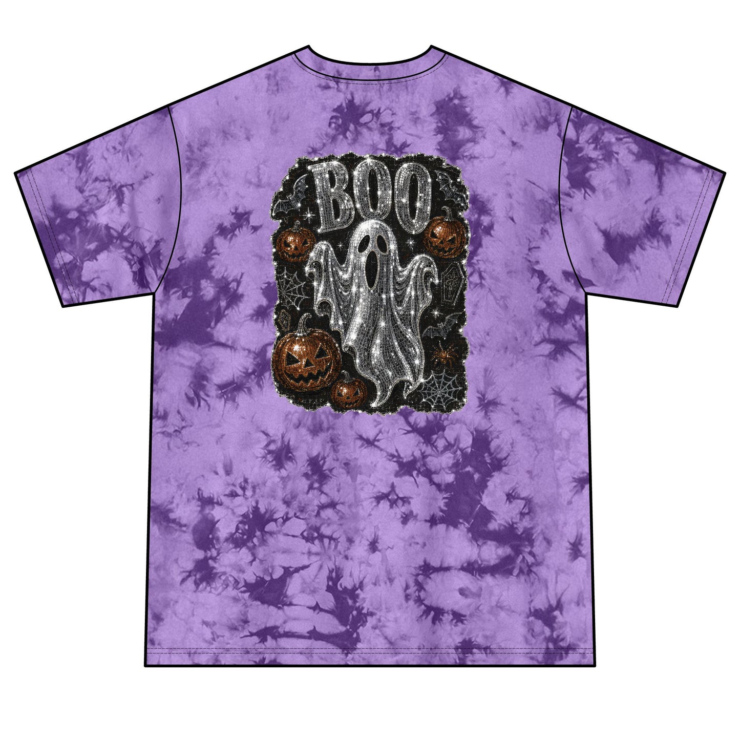 Ghost Unisex Crystal Tie-Dye Tee