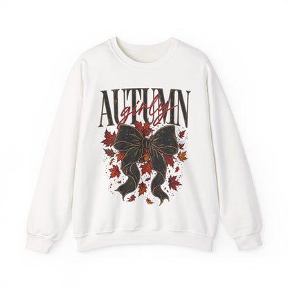 Autumn girly Unisex Heavy Blend™ Crewneck Sweatshirt
